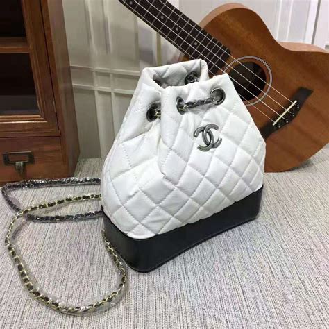 white and black chanel bag|chanel gabrielle bag small price.